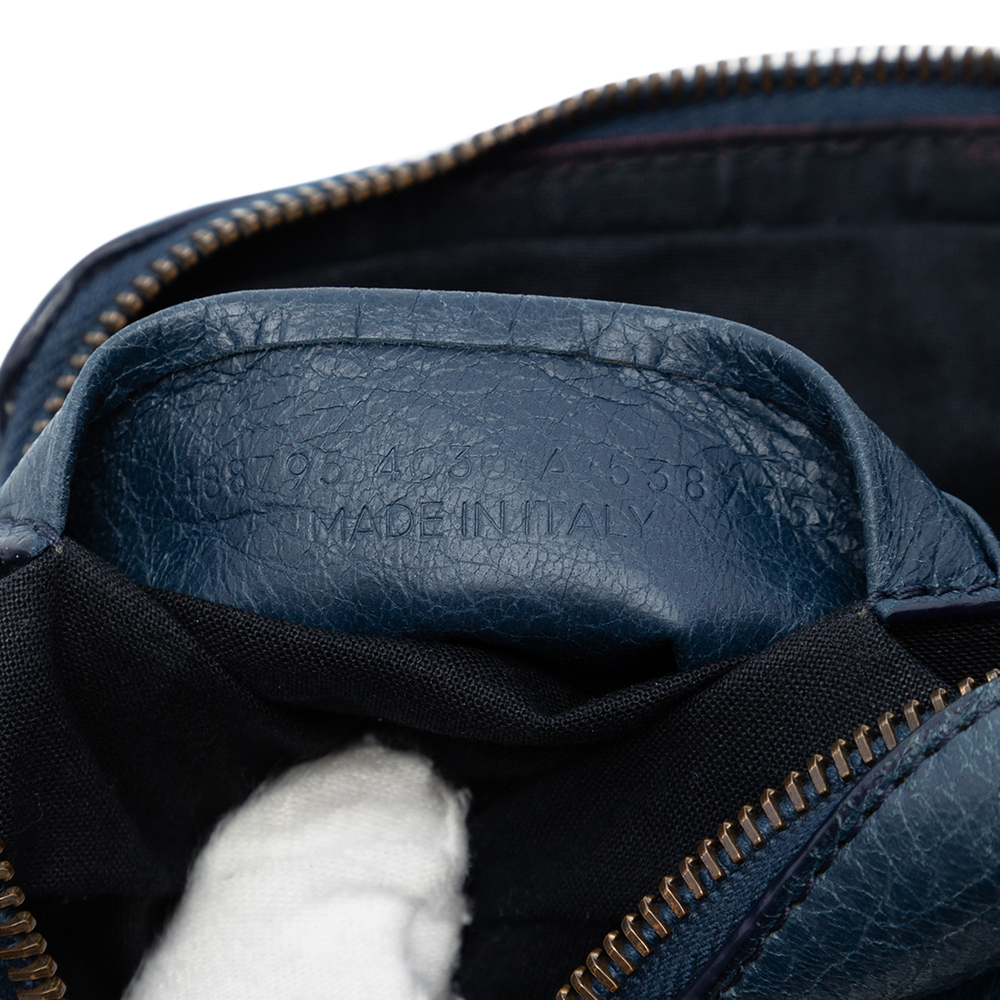 Pre-Loved Balenciaga Lambskin Motocross Classic Reporter XS - Picture 6 of 7